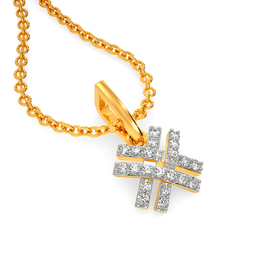Knotty Essentials Diamond Pendants