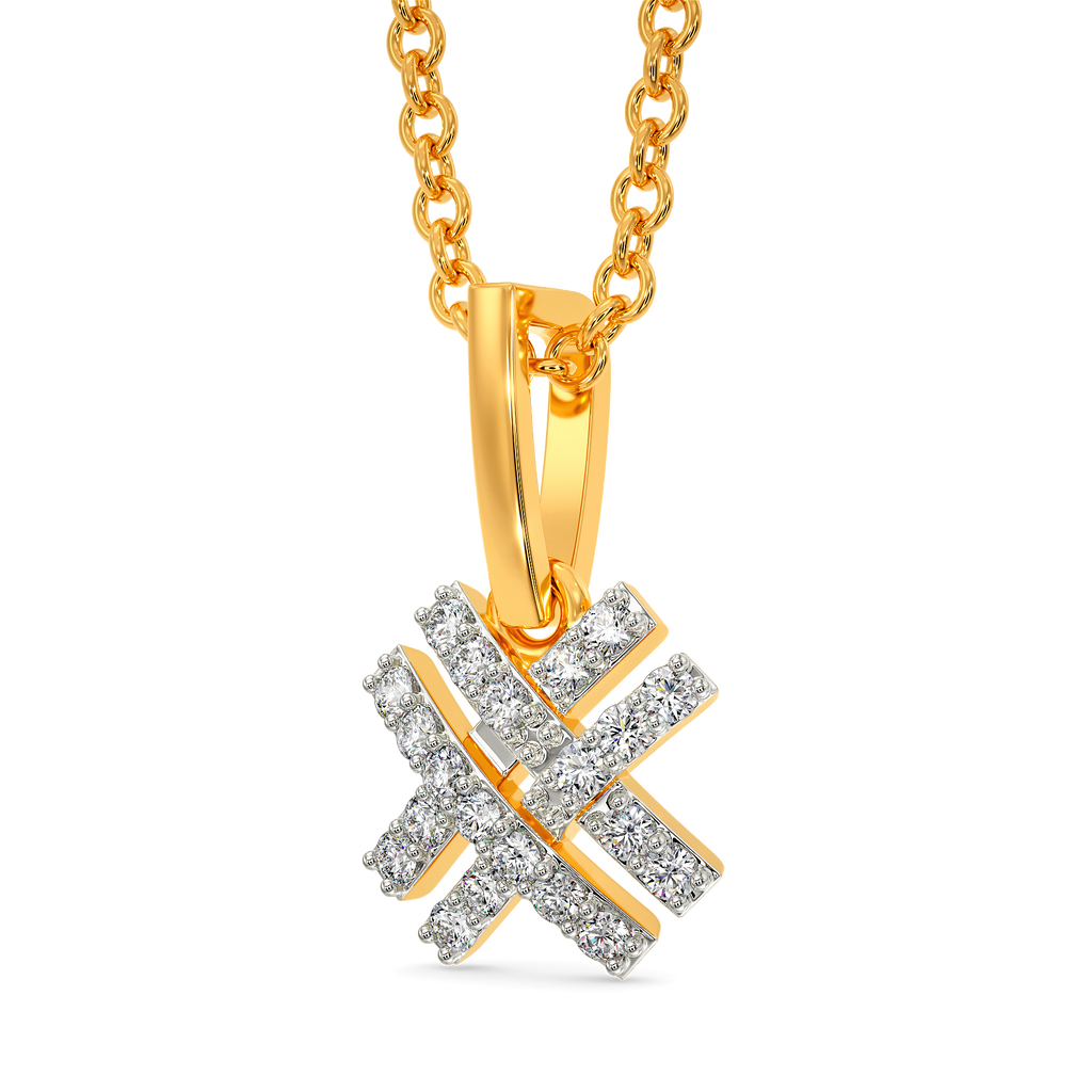 Knotty Essentials Diamond Pendants