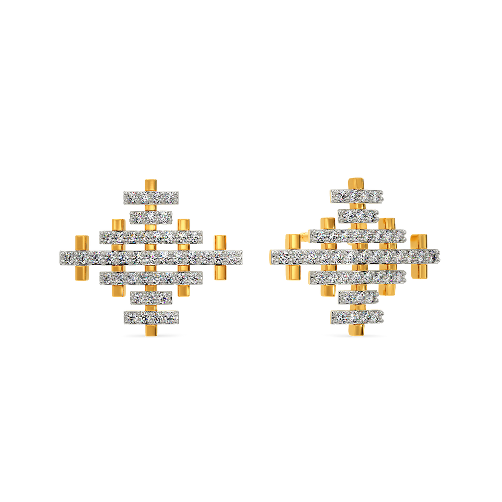 Big Bag Theory Diamond Earrings