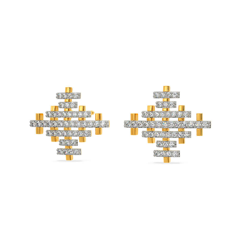 Big Bag Theory Diamond Earrings