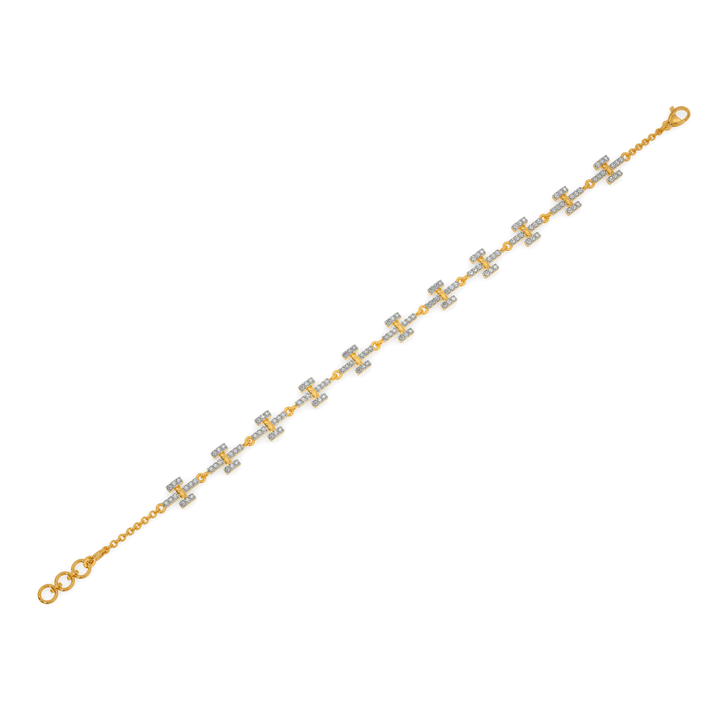 Braided Brilliance Diamond Bracelets
