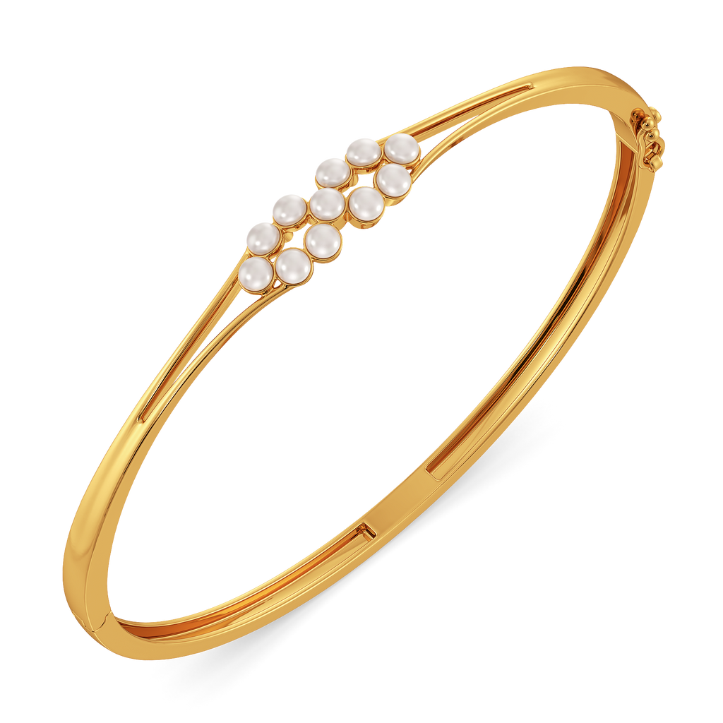 Retro Glam Gemstone Bangles