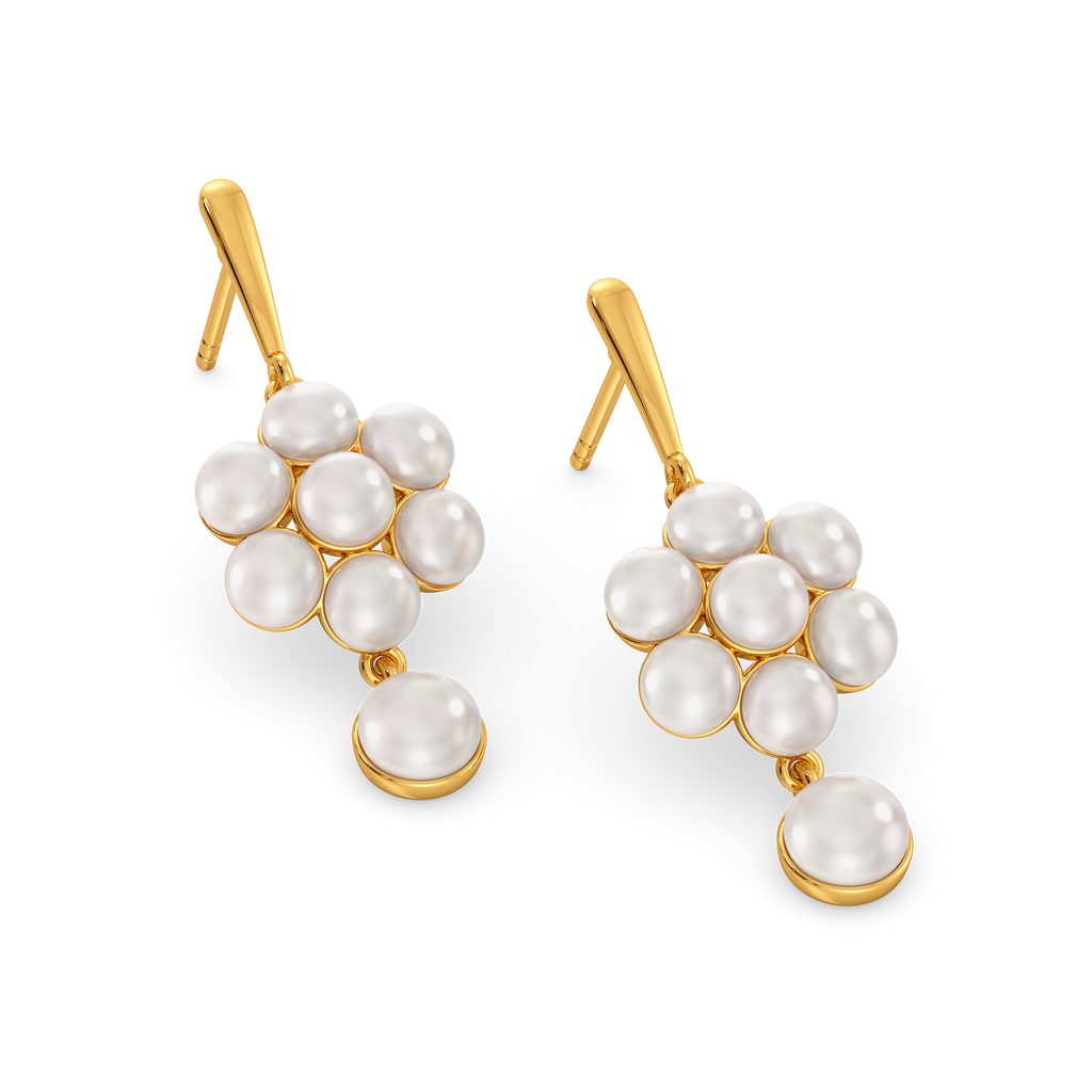 Vintage Glamour Gemstone Earrings