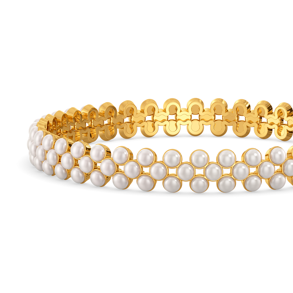 Pattern Play Gemstone Bangles