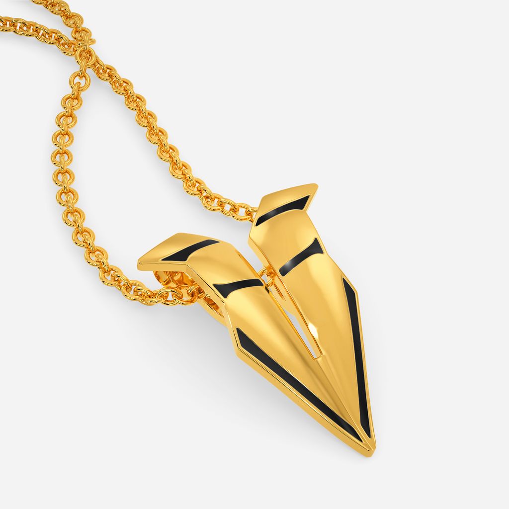 Gladiator Glaze Gold Pendants