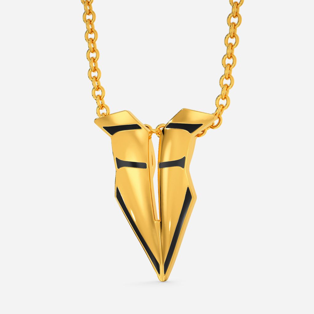 Gladiator Glaze Gold Pendants