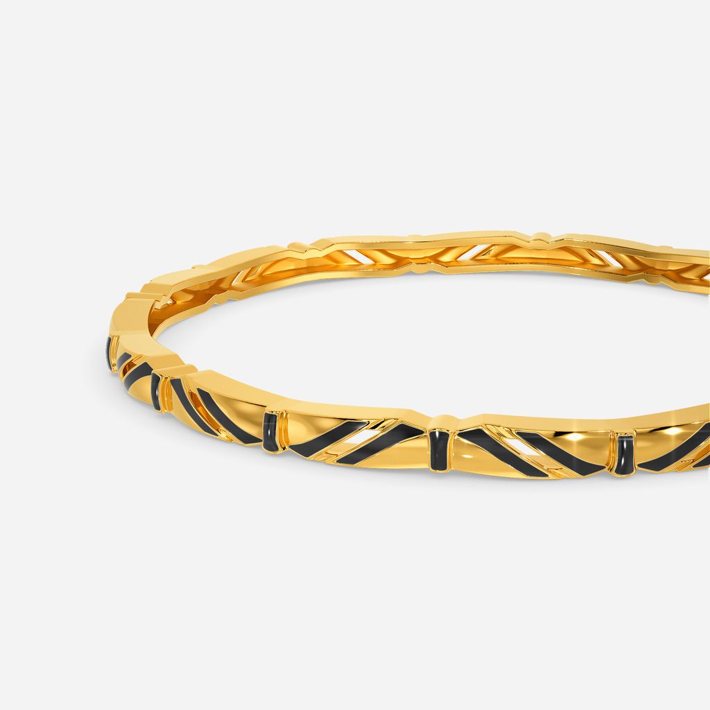 Gladiator Glaze Gold Bangles