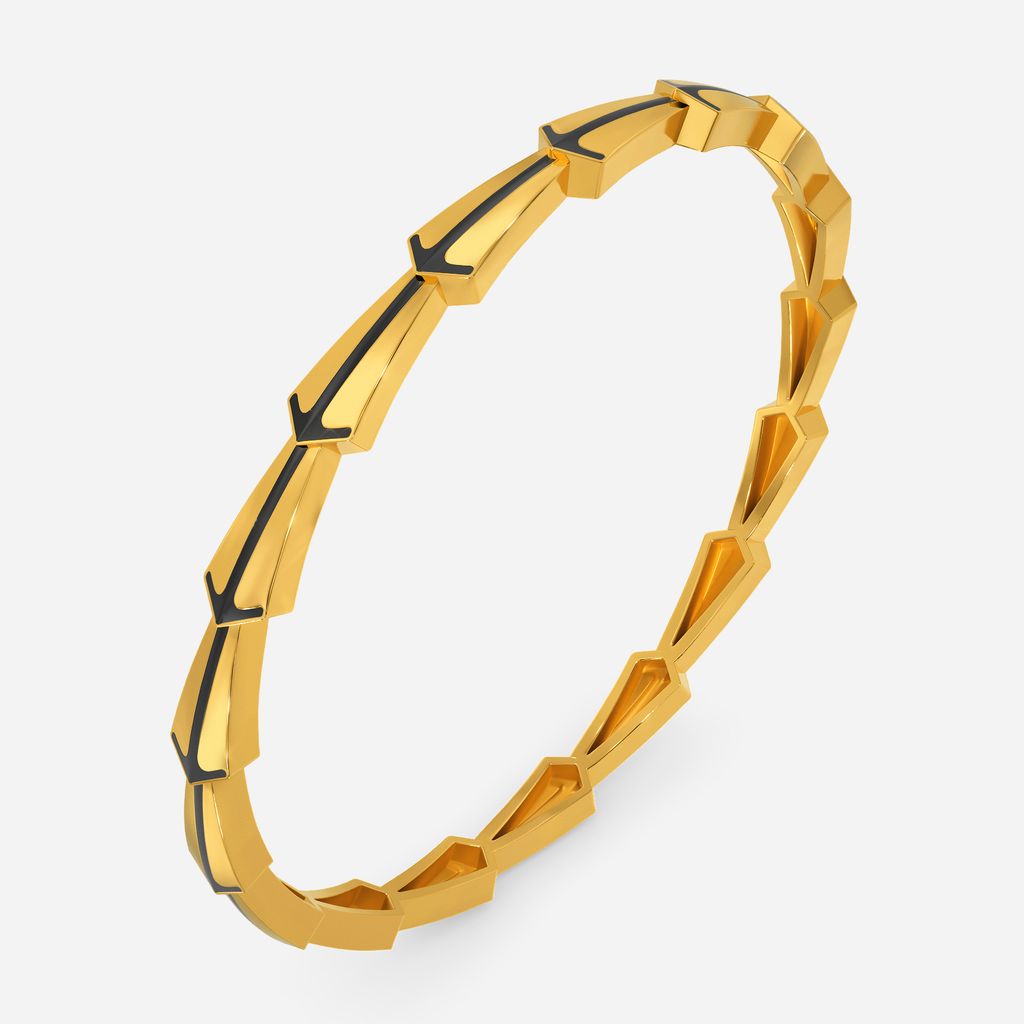 Slay In Style Gold Bangles