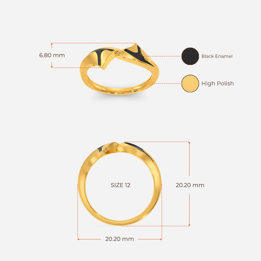 Fierce Lady Gold Rings image