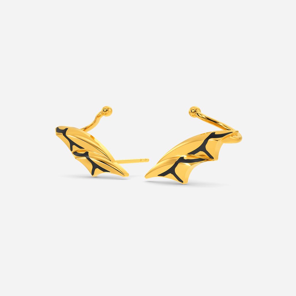 Fierce Lady Gold Earrings