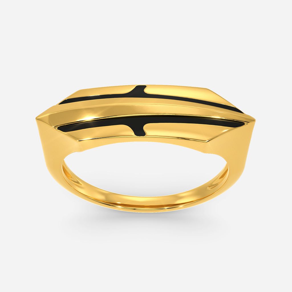 Heart Of A Warrioress Gold Rings alternate view 3
