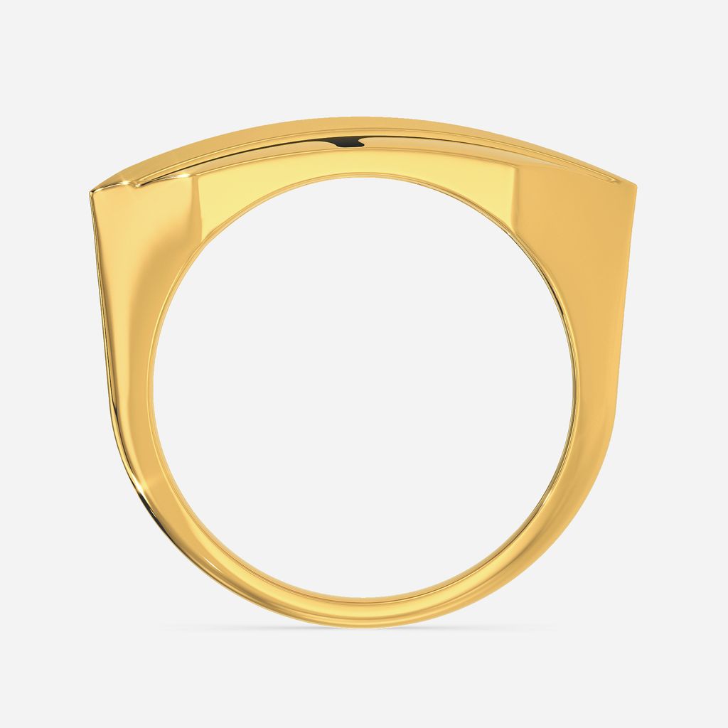 Heart Of A Warrioress Gold Rings image