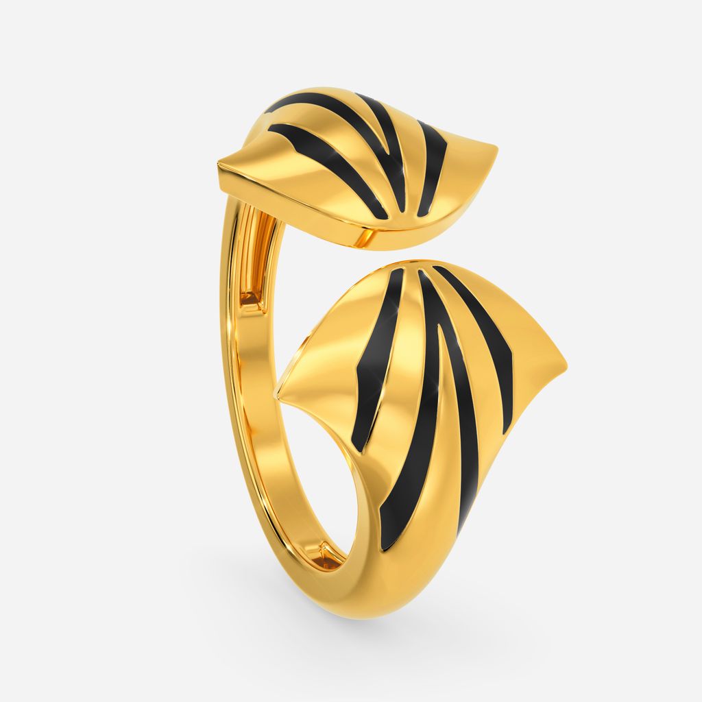 Warrior Of The Night Gold Rings image