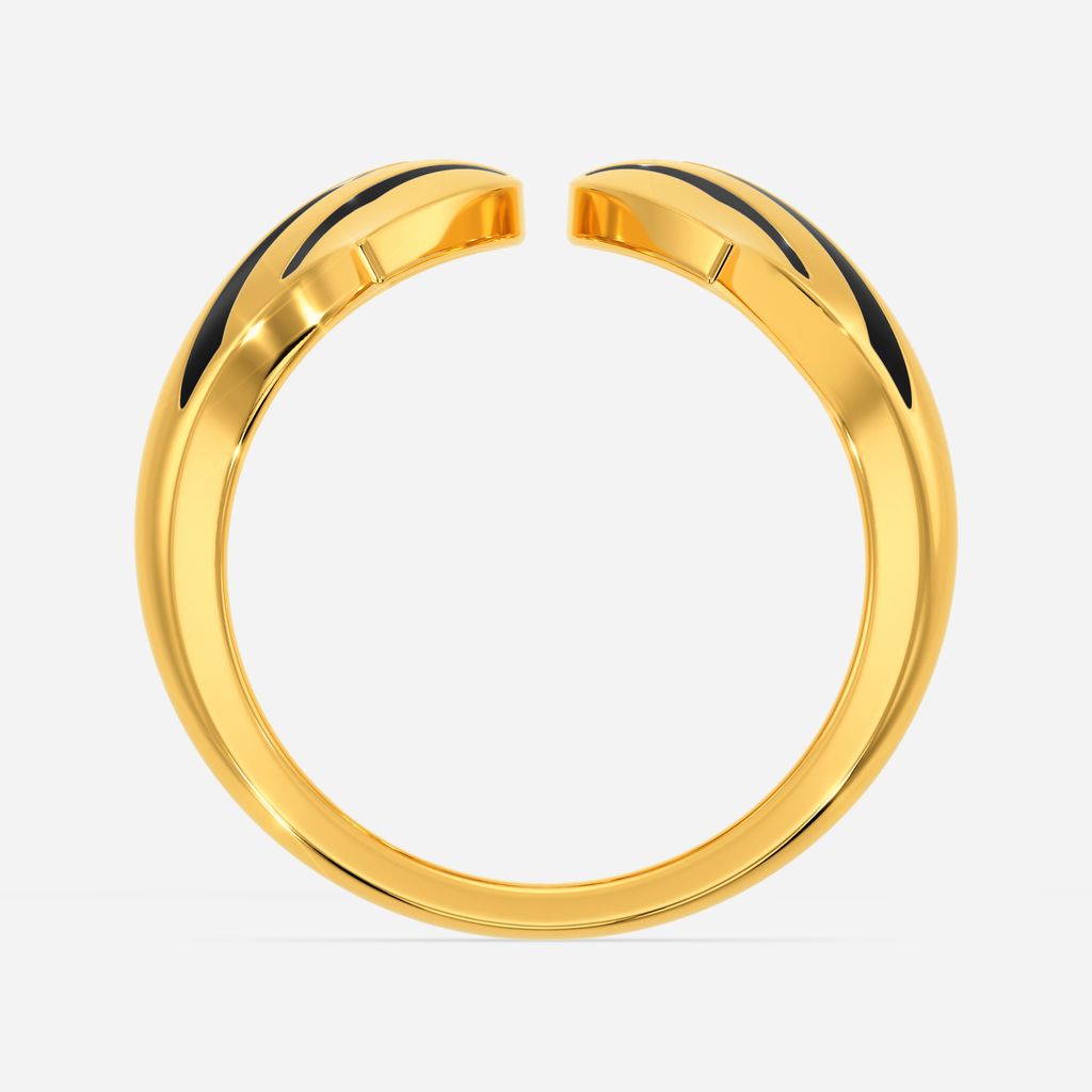 Warrior Of The Night Gold Rings image