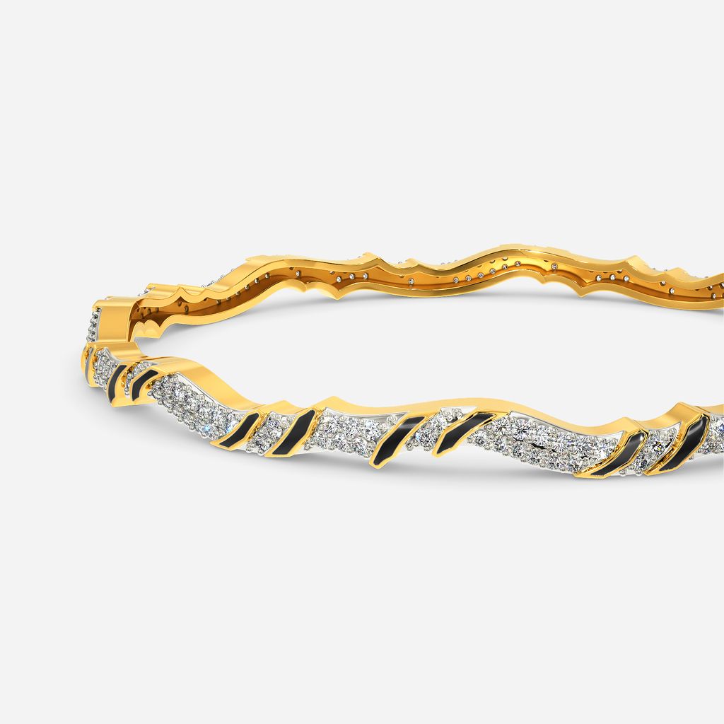 Shield Maiden Diamond Bangles
