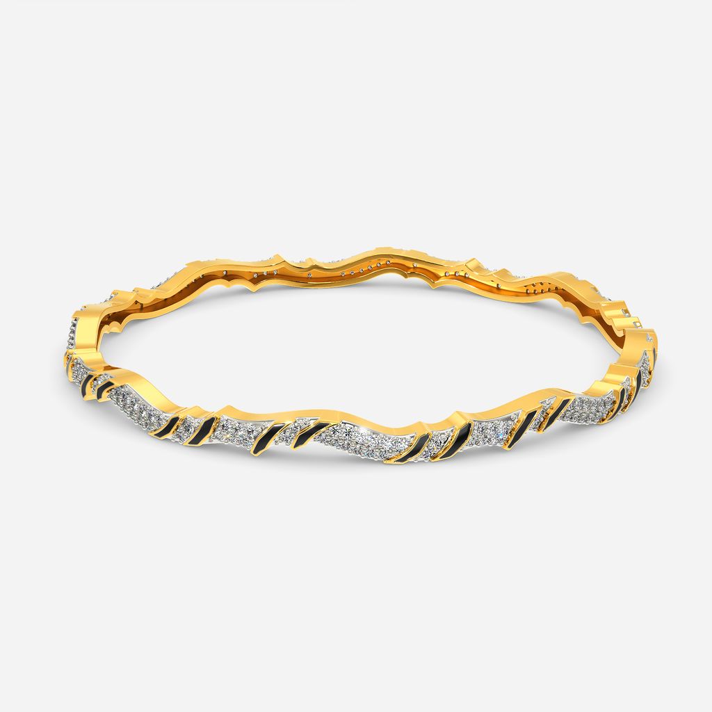 Shield Maiden Diamond Bangles