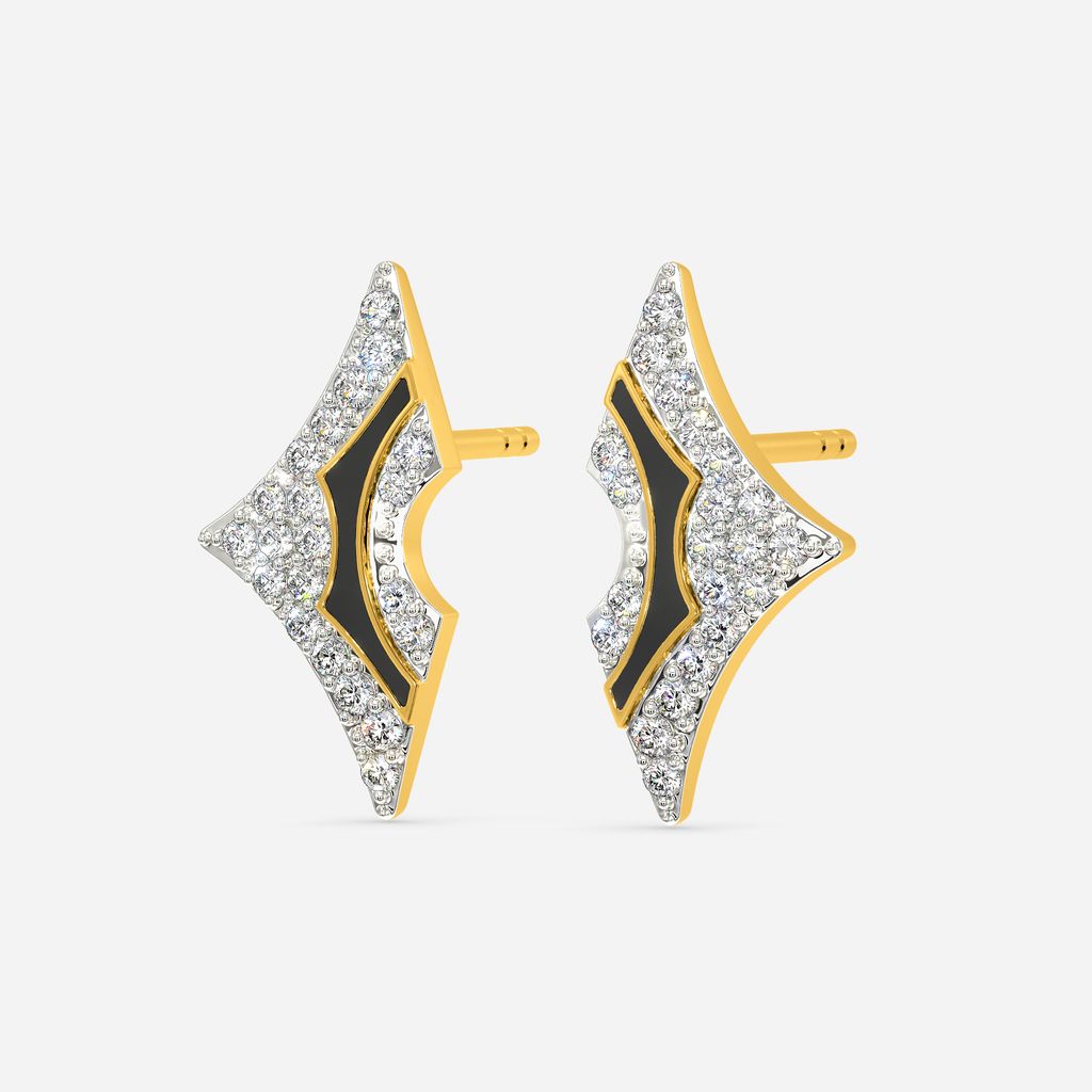 Warrior Queen Diamond Earrings