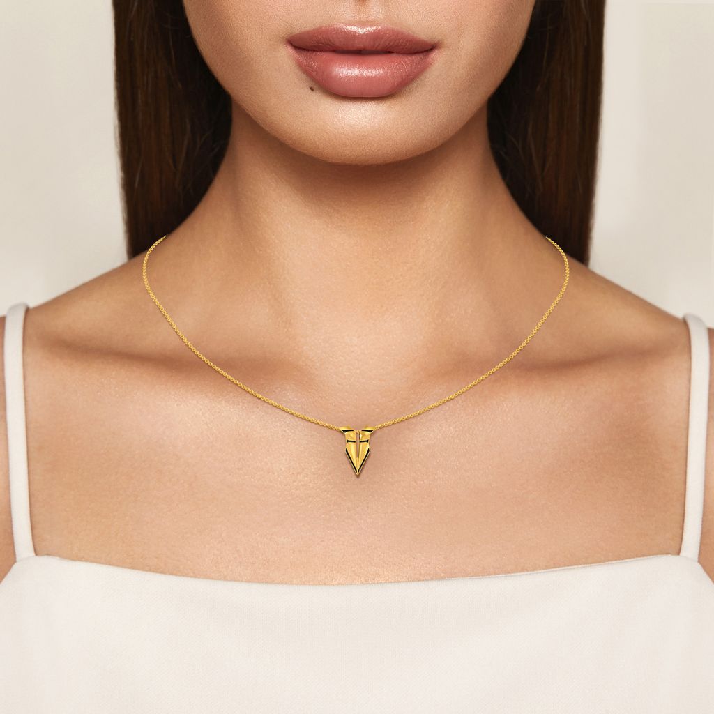 Gladiator Glaze Gold Pendants