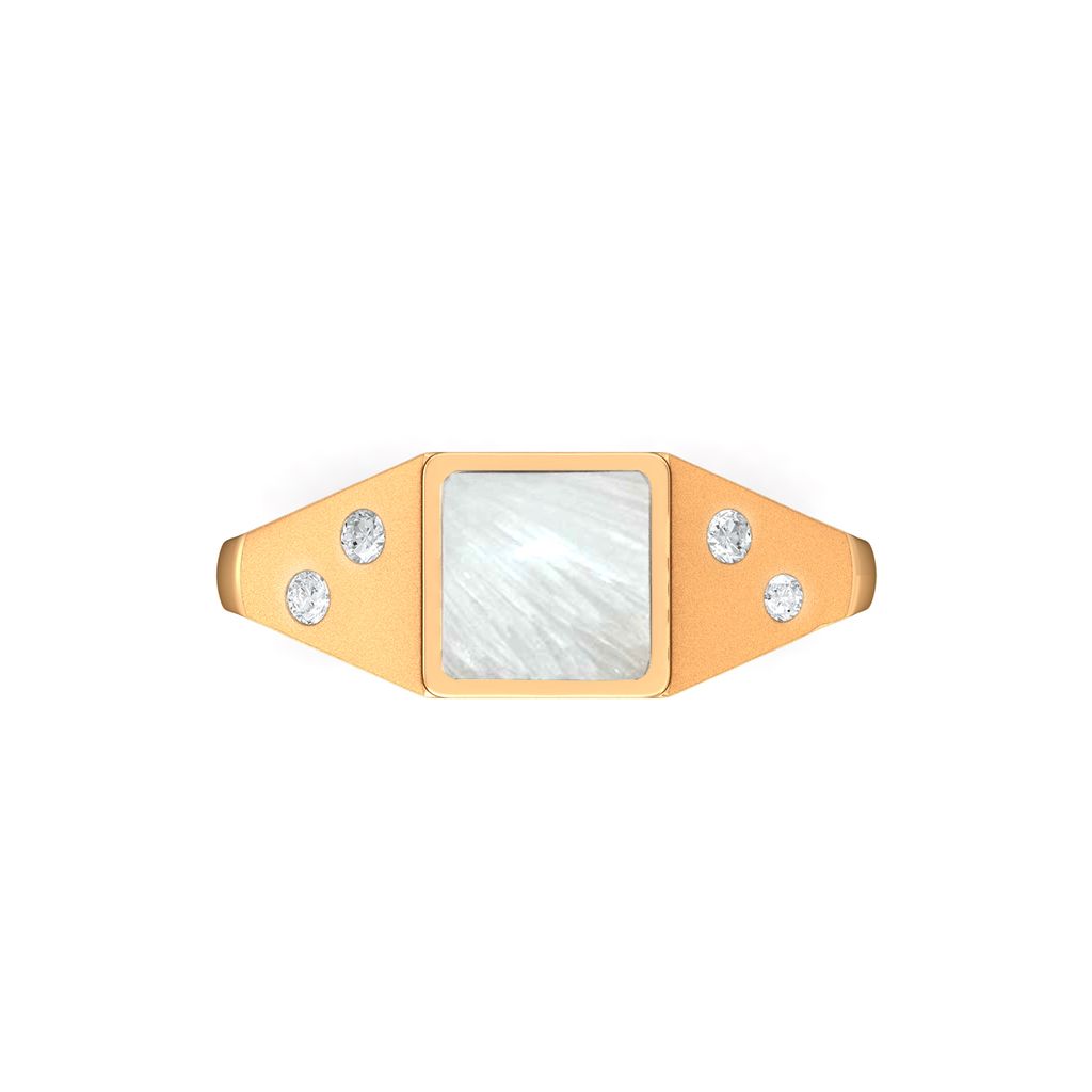 Icy White Diamond Rings image