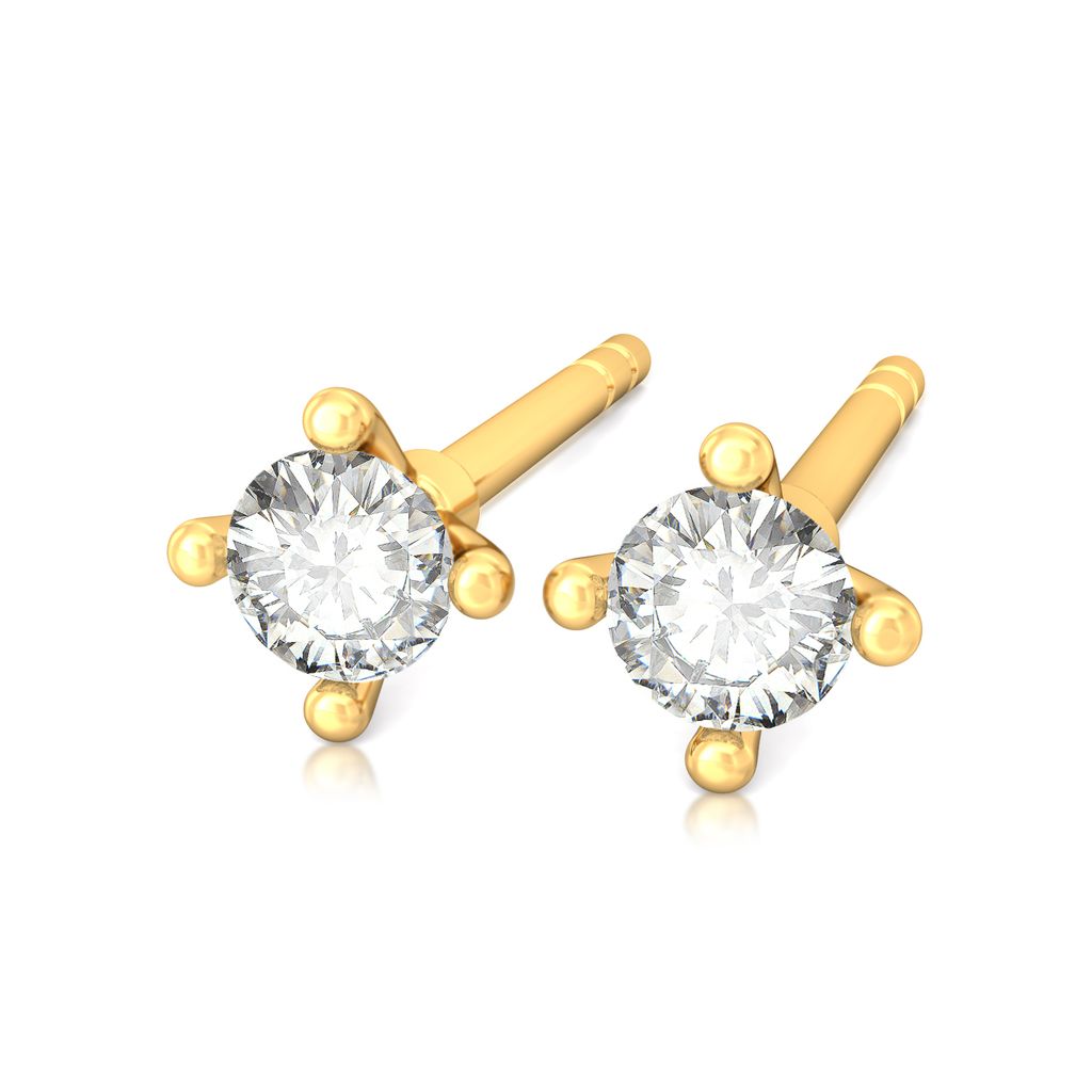 Sparkle Spot Diamond Earrings