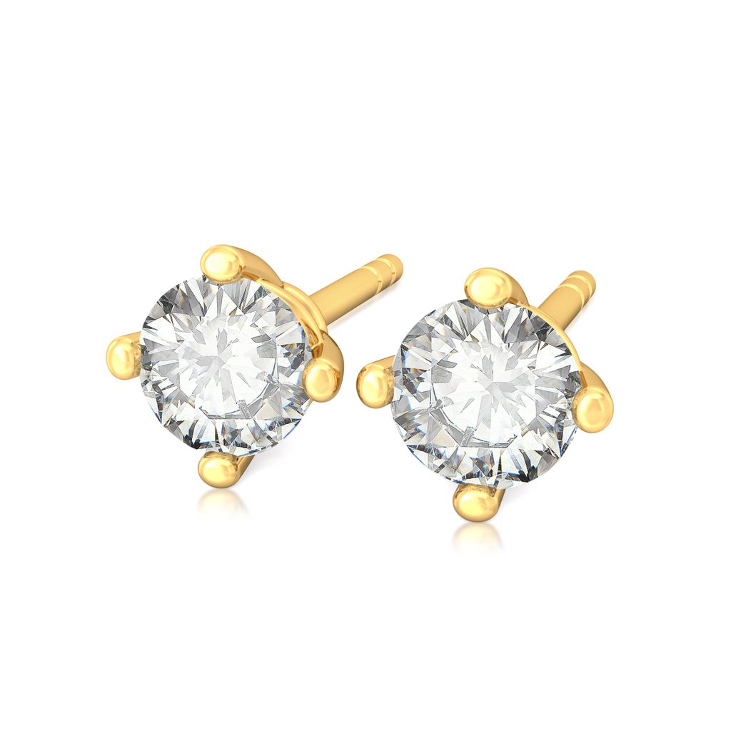 Minima Diamond Earrings