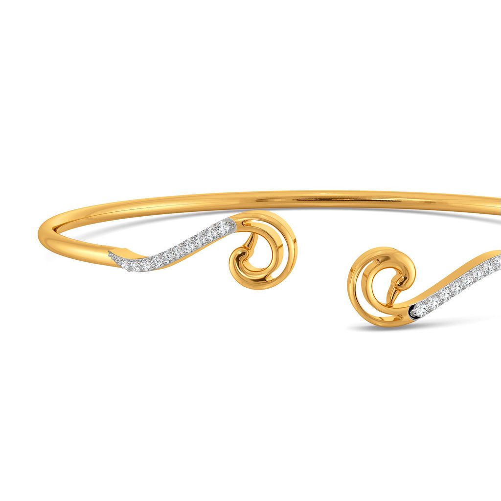 Swan Spark Diamond Bangles