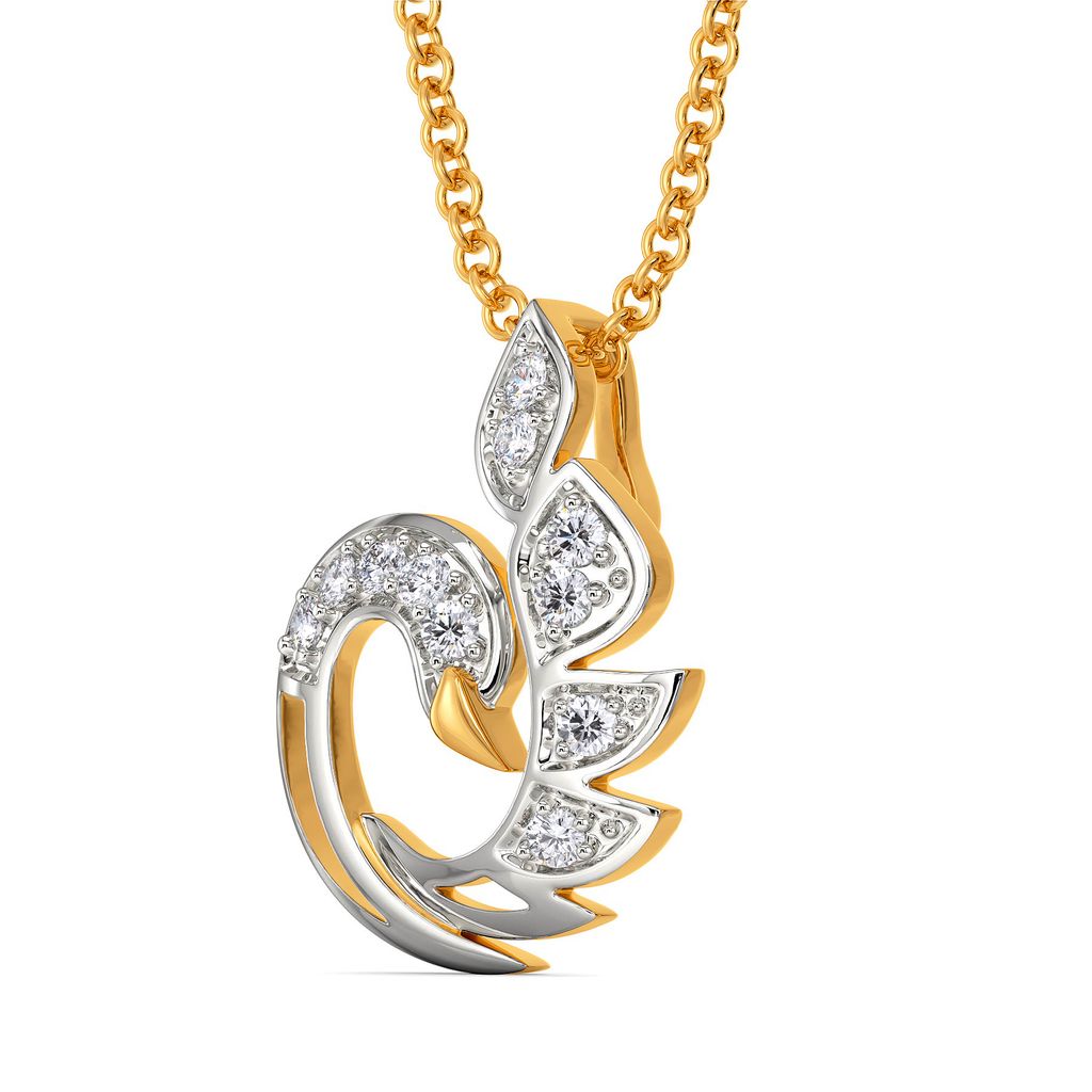 White Soiree Diamond Pendants