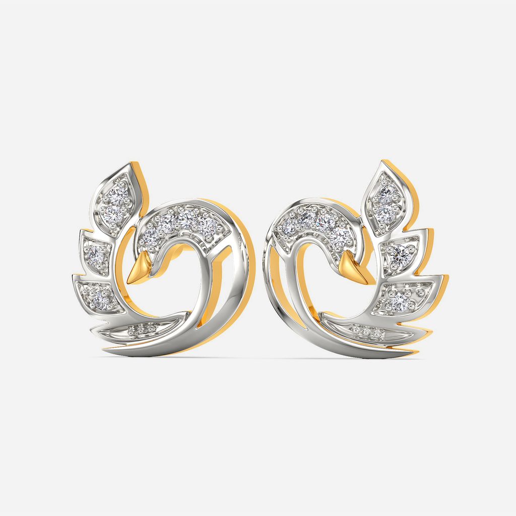 White Soiree Diamond Earrings