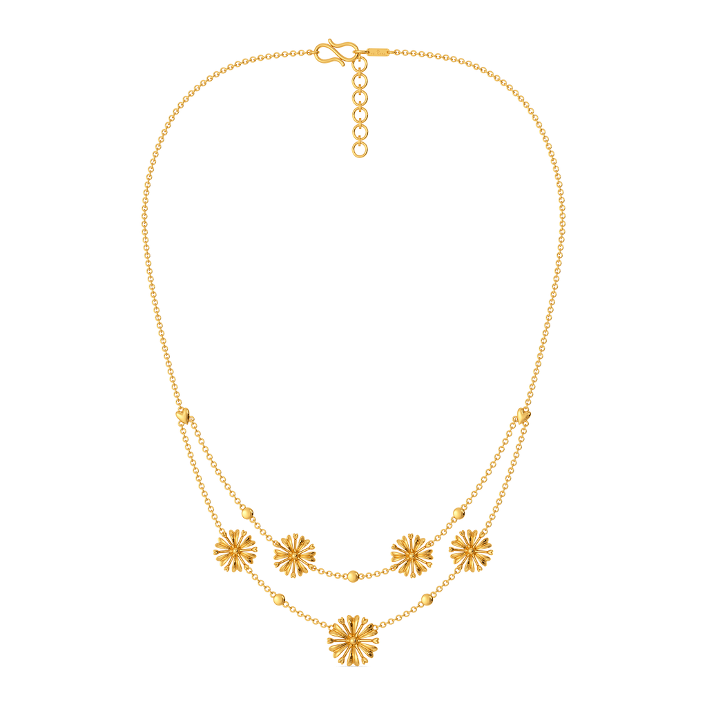 English Garden Gold Necklaces