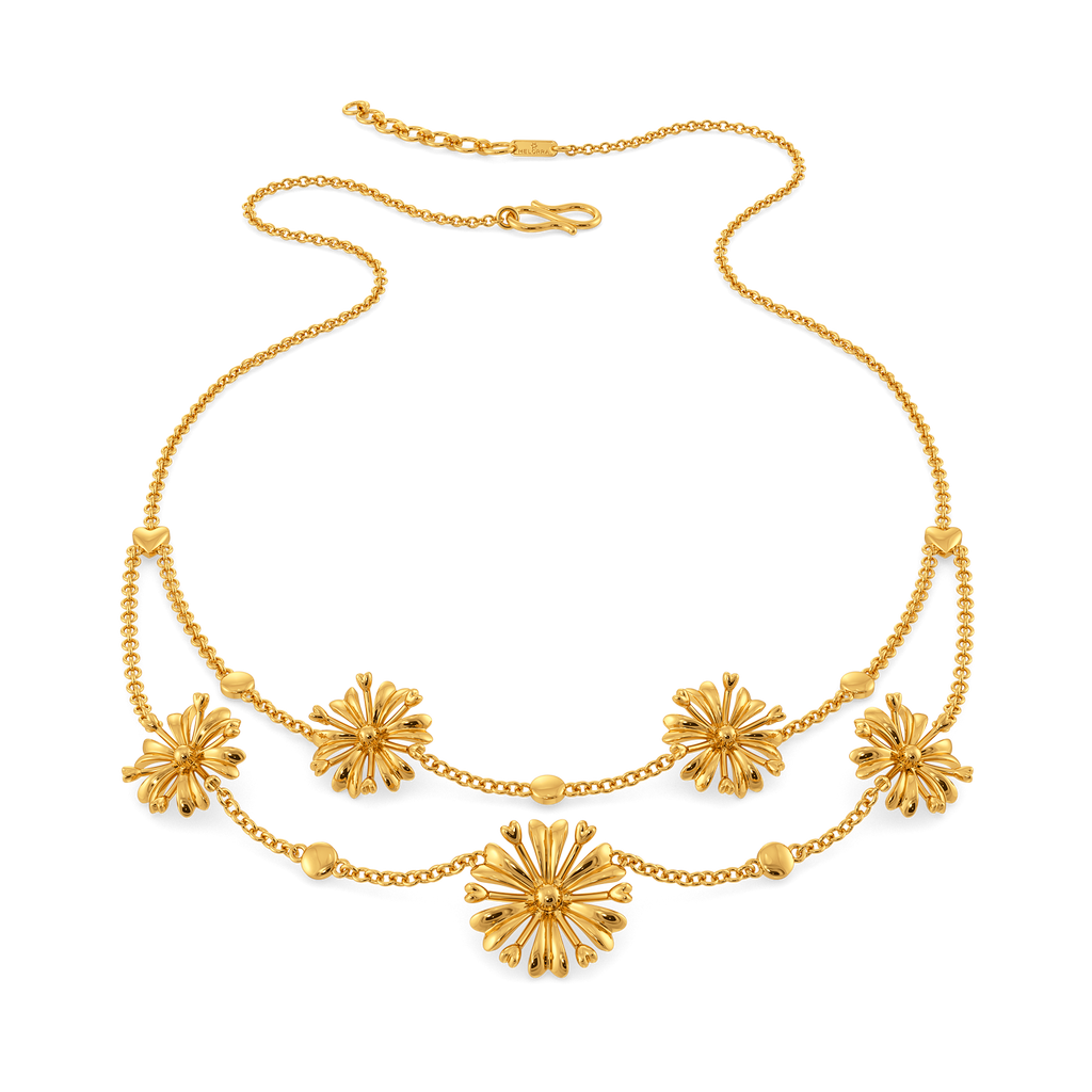English Garden Gold Necklaces