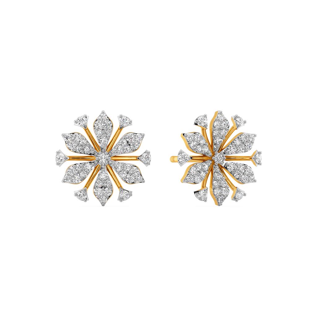 Touch of Vintage Diamond Earrings