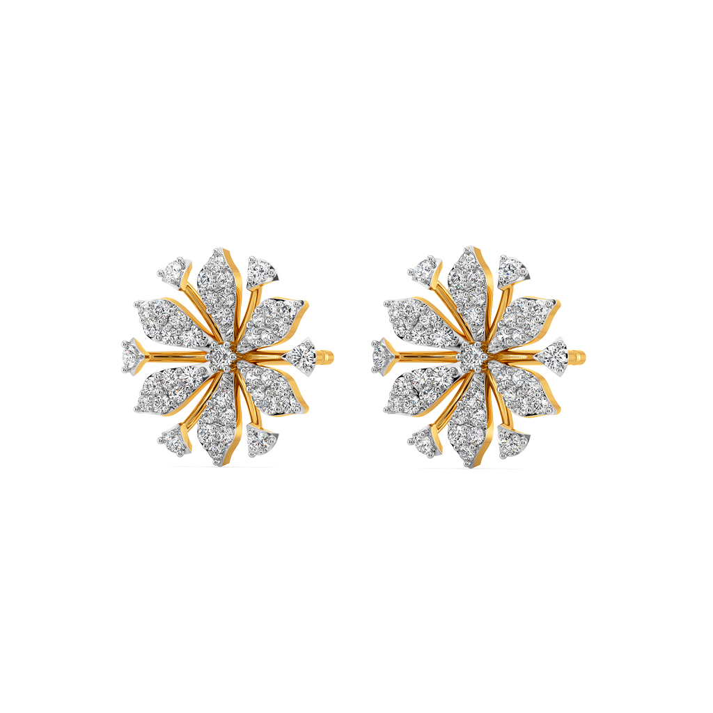 Touch of Vintage Diamond Earrings
