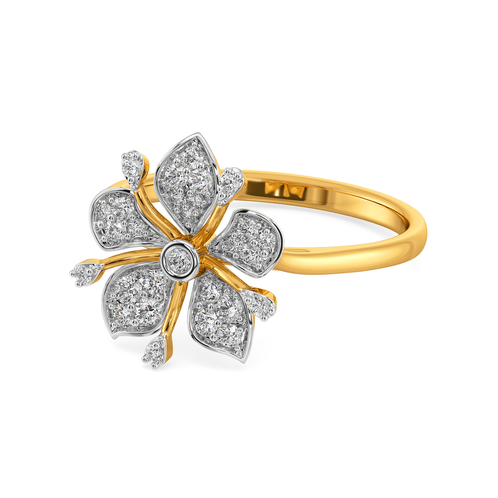 A Hint of Nature Diamond Rings
