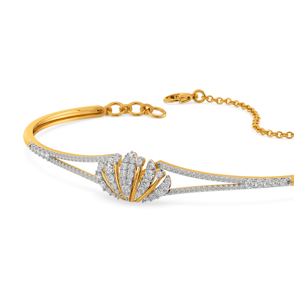 Wallpaper Florals Diamond Bangles