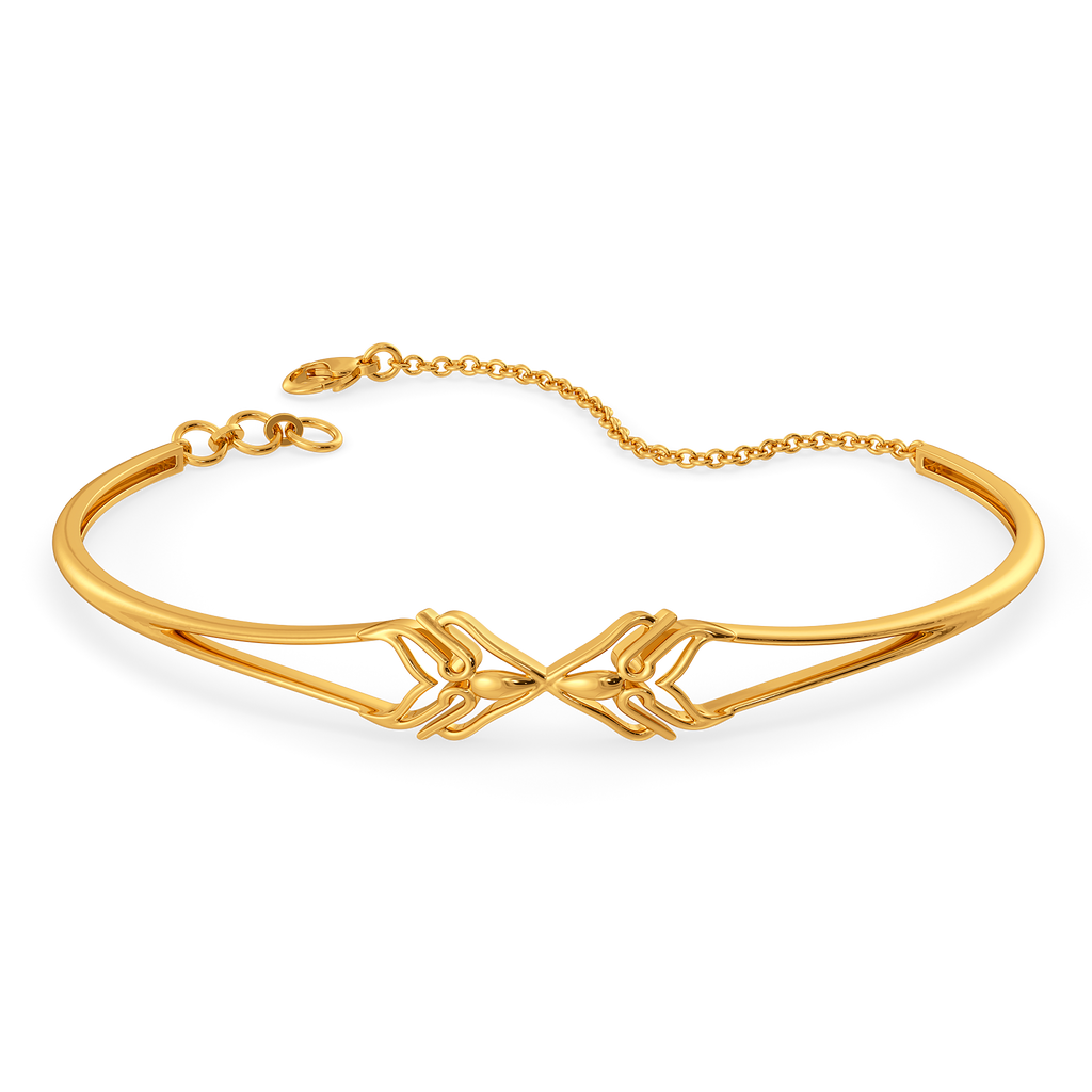 Stellar Trace Gold Bangles
