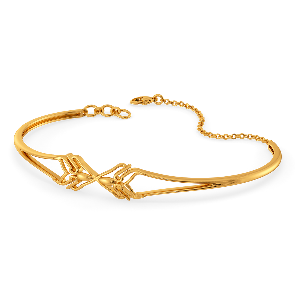 Stellar Trace Gold Bangles