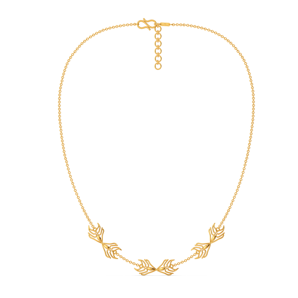 Stellar Trace Gold Necklaces