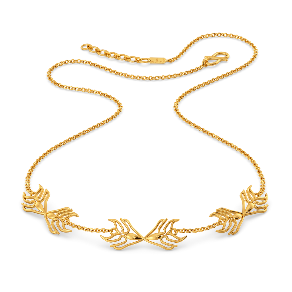 Stellar Trace Gold Necklaces