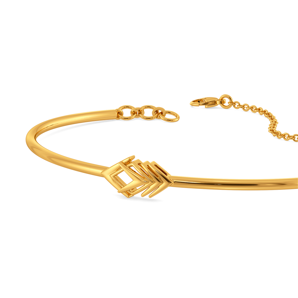 Nebula Edge Gold Bangles