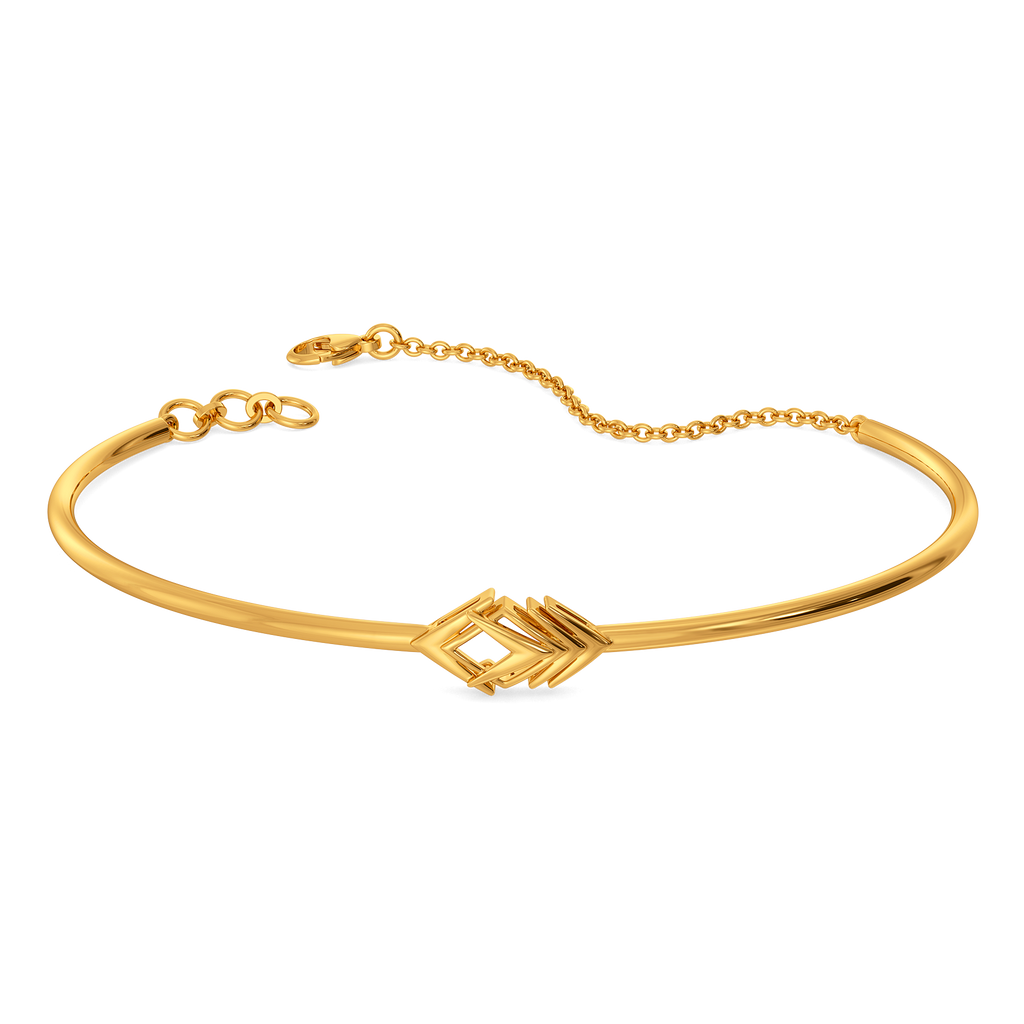 Nebula Edge Gold Bangles