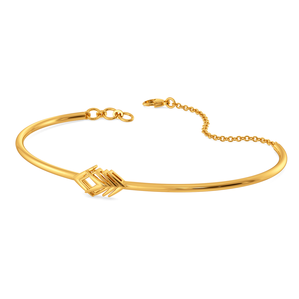 Nebula Edge Gold Bangles
