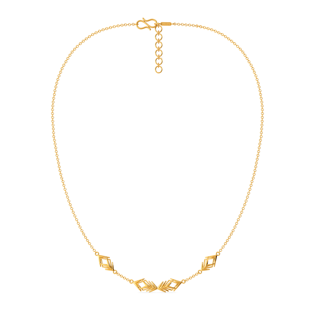 Nebula Edge Gold Necklaces