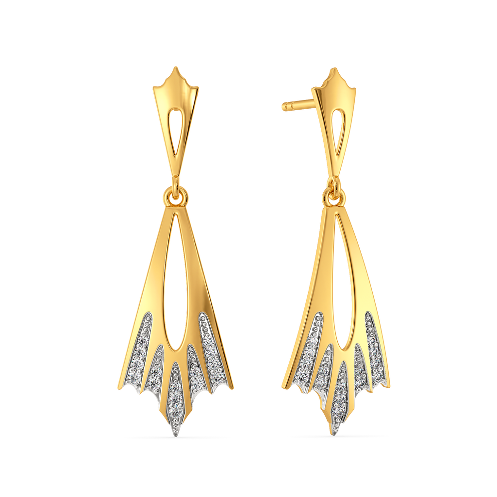Stellar Prism Diamond Earrings