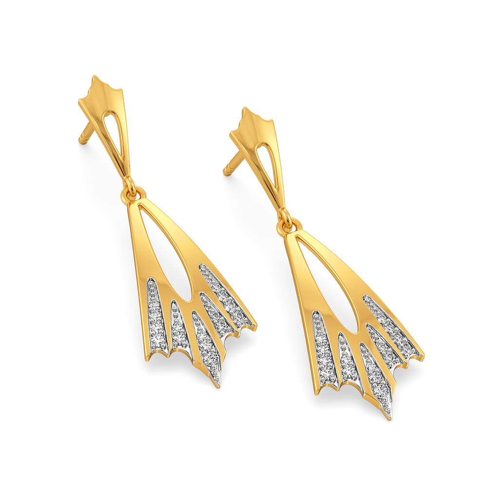 Stellar Prism Diamond Earrings