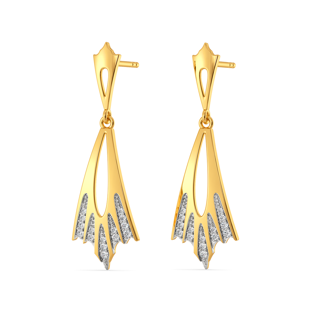 Stellar Prism Diamond Earrings