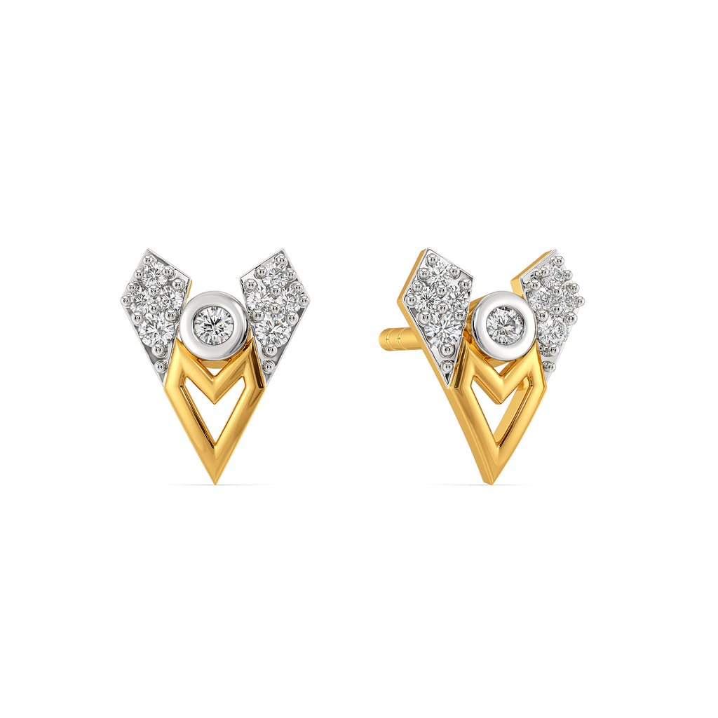 Stellar Prism Diamond Earrings