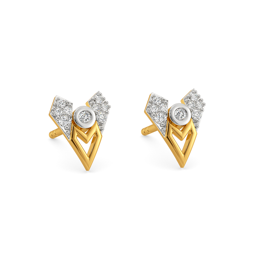 Stellar Prism Diamond Earrings