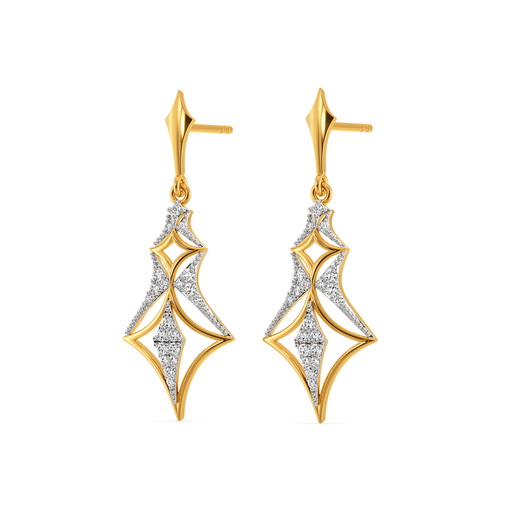 Nova Glint Diamond Earrings