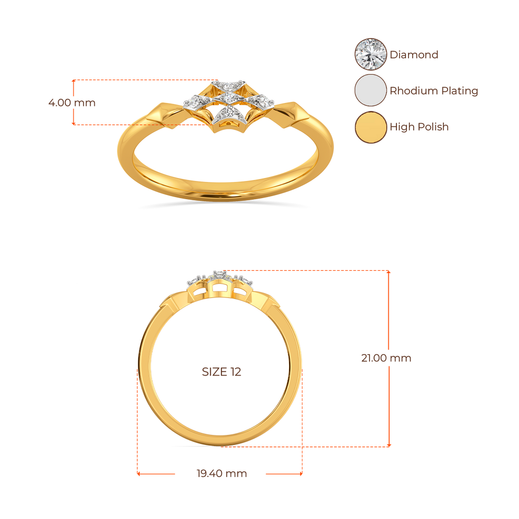 Nova Glint Diamond Rings image