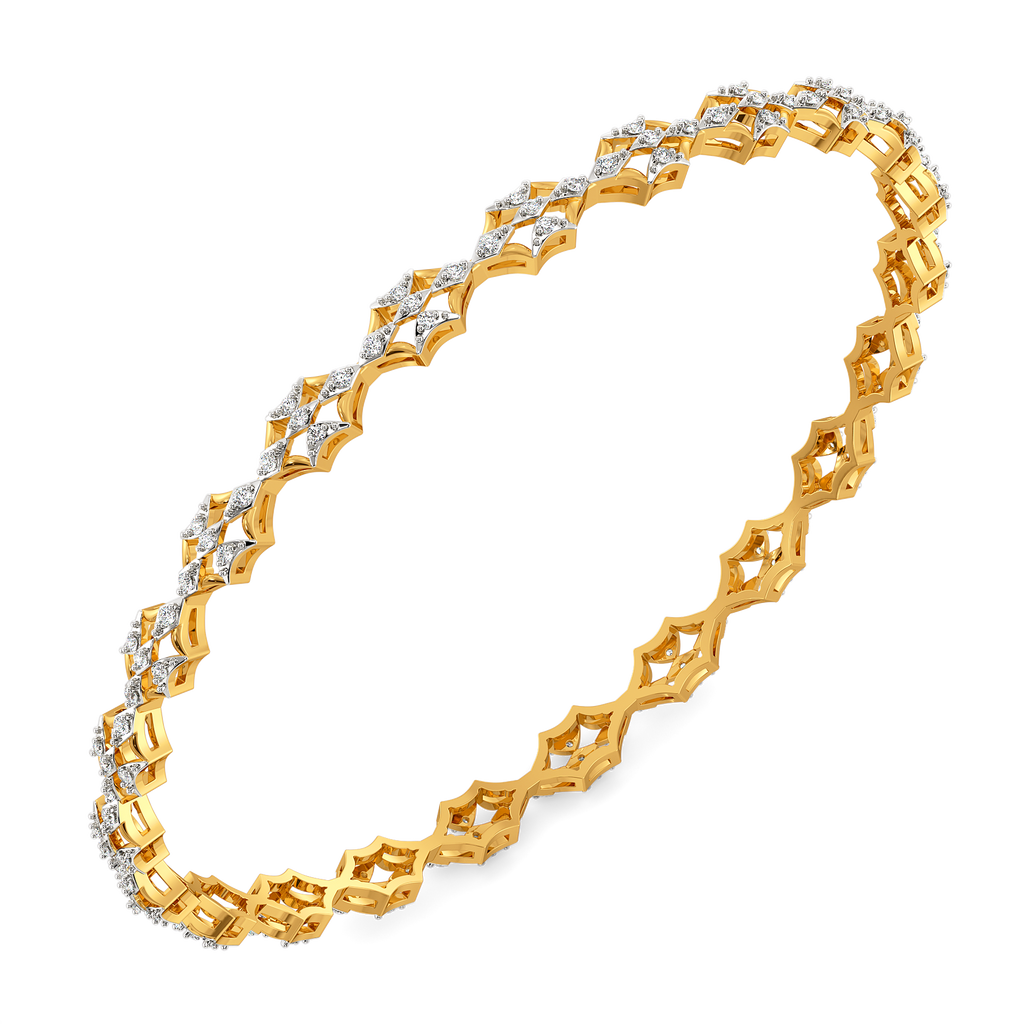 Nova Glint Diamond Bangles